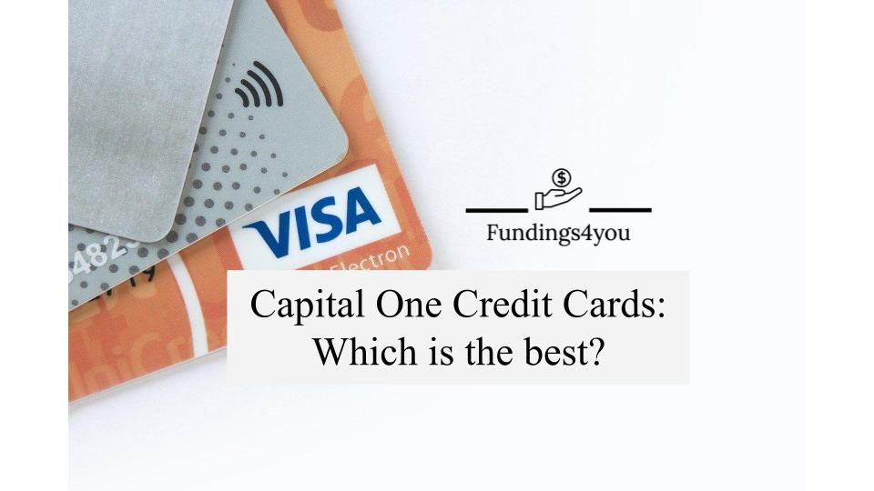 In this post, we provided you with the details of Capital One Credit Cards and will assist you in finding the best option to suit your needs.