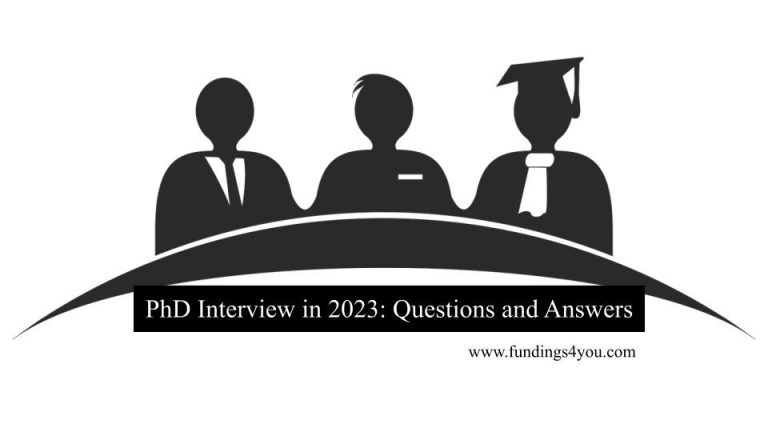 The purpose of this post is to provide examples of correct responses to each of the five questions asked during a PhD interview.