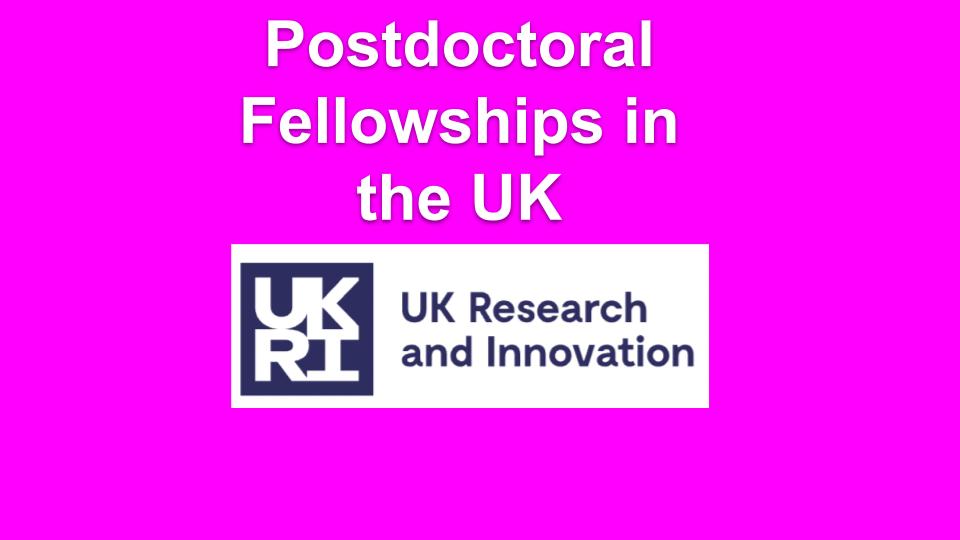 Postdoctoral fellowships in the UK in 2023