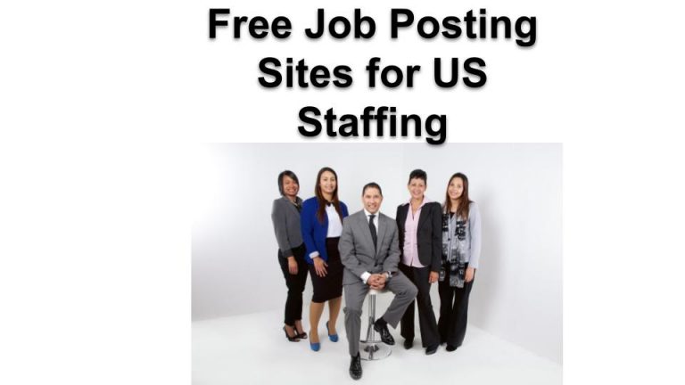 Free Job Posting Sites for US Staffing