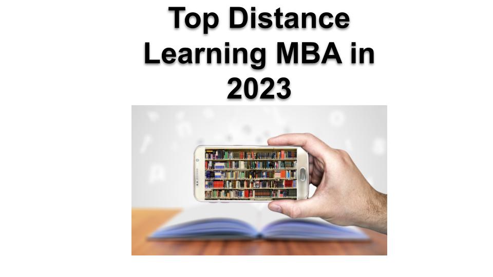 Top Distance Learning MBA in 2023