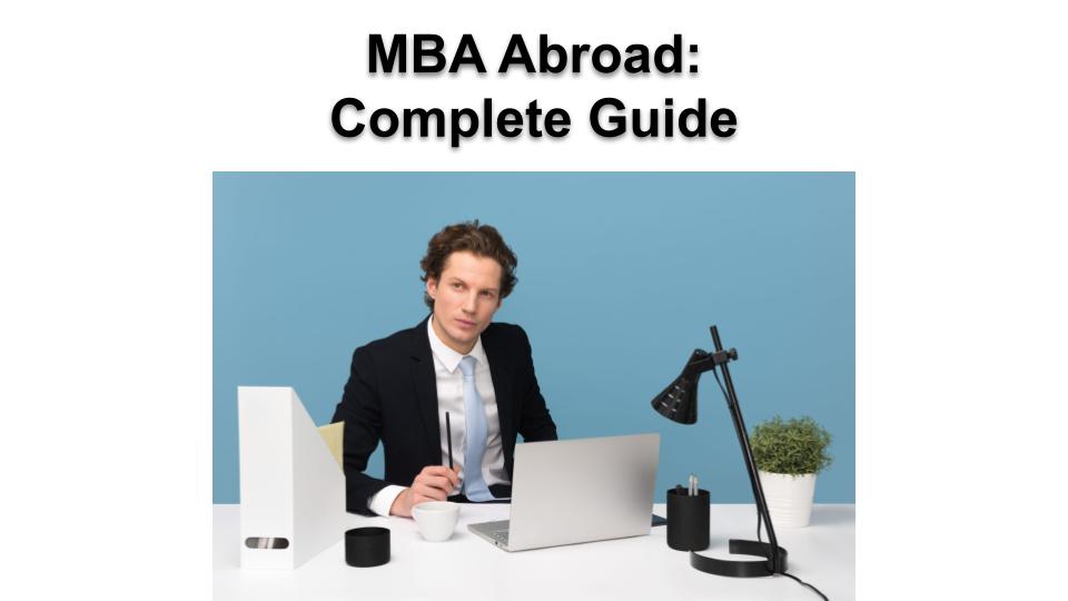 Study MBA Abroad