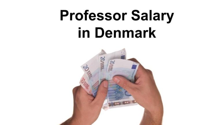 professor salary Denmark