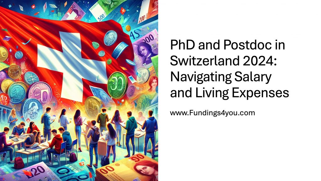 PhD and Postdoc in Switzerland 2024: Navigating Salary and Living Expenses