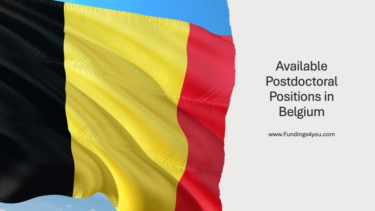 Available Postdoctoral Positions in Belgium